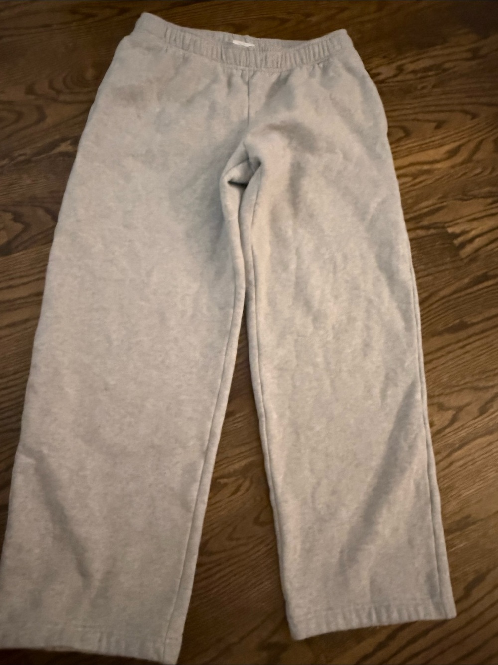 Aritzia  Light Gray sweat Fleece Sweatpants